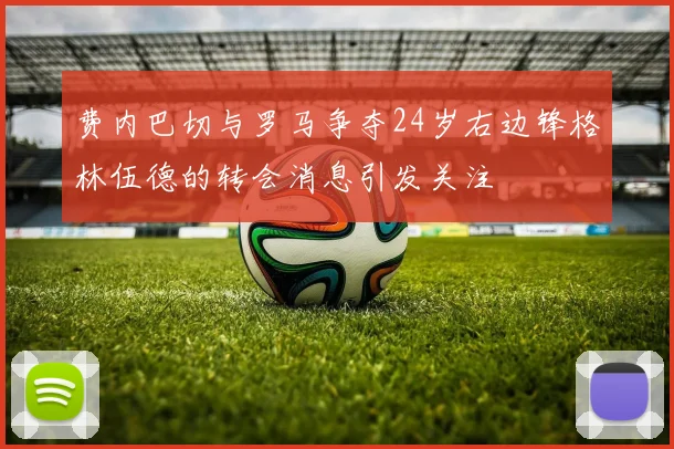 费内巴切与罗马争夺24岁右边锋格林伍德的转会消息引发关注